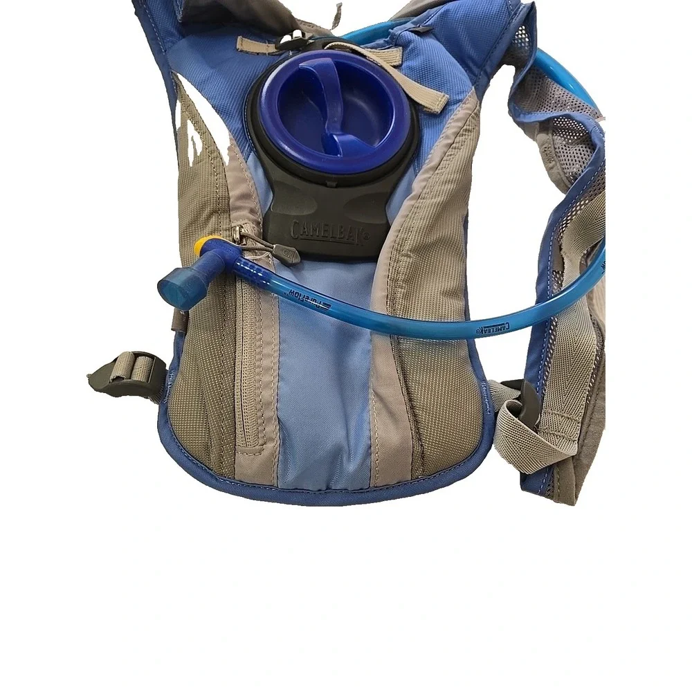 CamelBak Charm Hydration Pack 1.5L 50oz Blue Lightweight Hiking Backpack Kids L